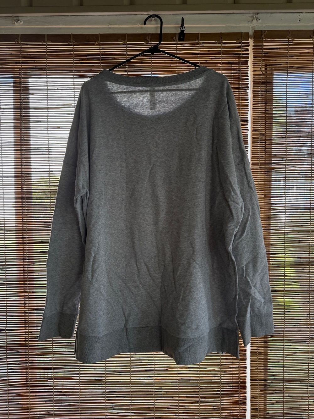 Latched Mama grey crew neck sweatshirt